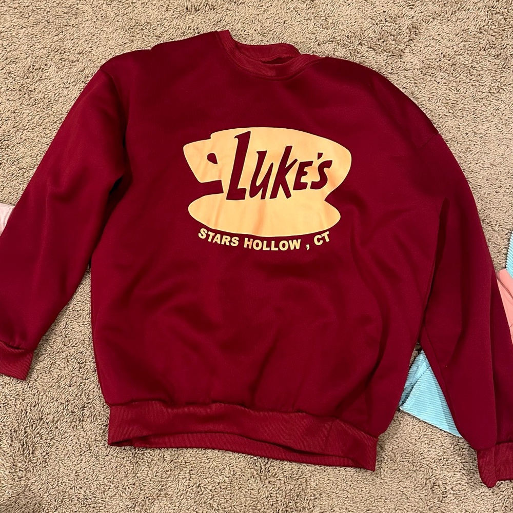 Gilmore girls Luke’s Diner sweatshirt